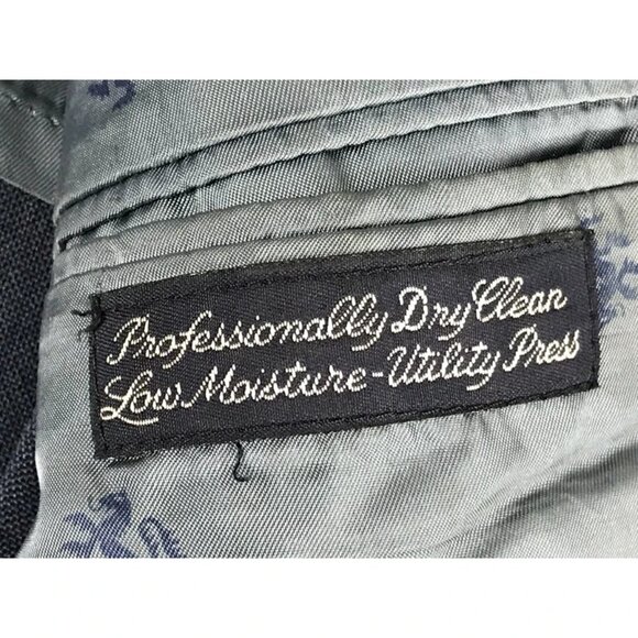 Austin Reed Mens Blue Inner‎ Pockets Long Sleeve Collared Blazer Jacket Size L - Picture 7 of 10